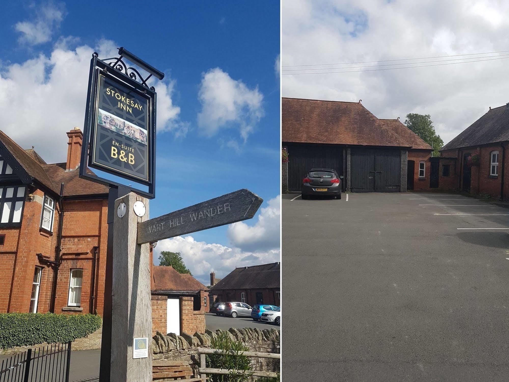 Stokesay Inn Craven Arms Esterno foto